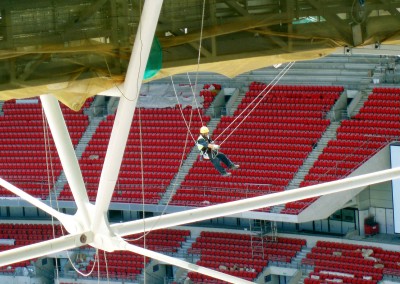 High Level Coating At Wembley Stadium