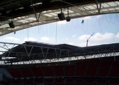 High Level Coating At Wembley Stadium