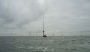 Scroby Sands offshore wind farm Met Mast