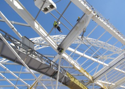 High level coating at Wembley Stadium