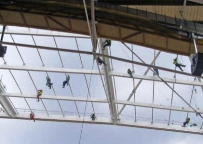 High Level Coating At Wembley Stadium