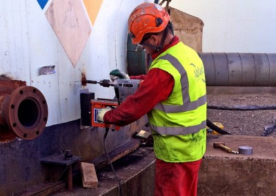 vacuum connection installation
