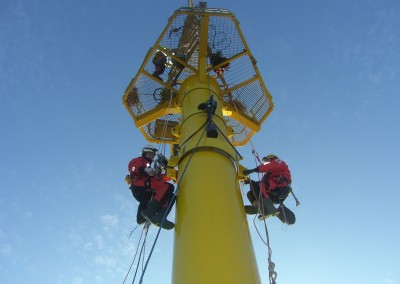 Offshore Met Mast Restoration – Major Refurbishment To Scroby Sands Met Mast