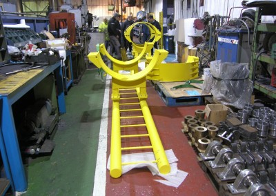 Fabrication & coating of new clamps & ladder sections